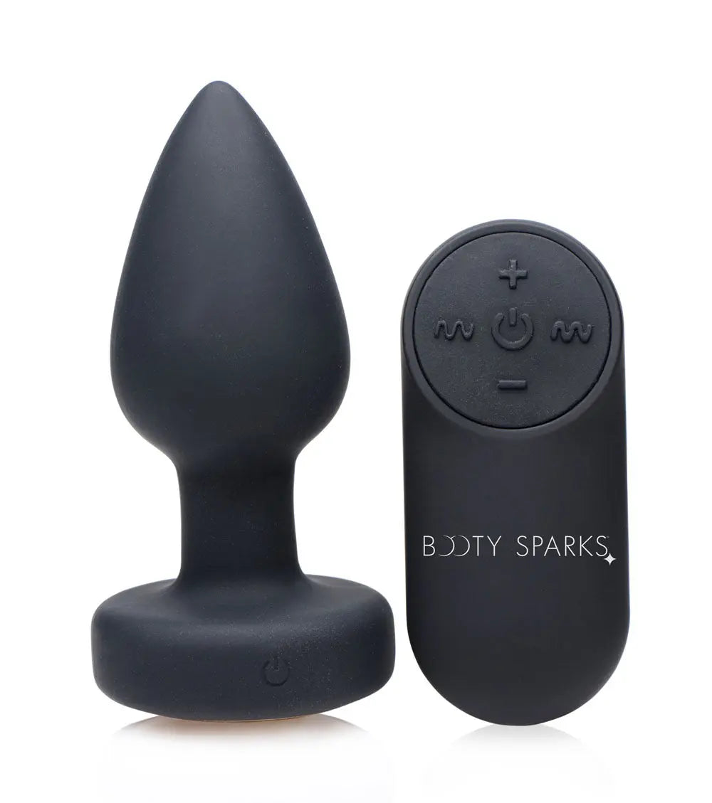 7x Light Up Rechargeable Anal Plug - Small – body-safe materials USB-rechargeable | Fu'Cha Exotics