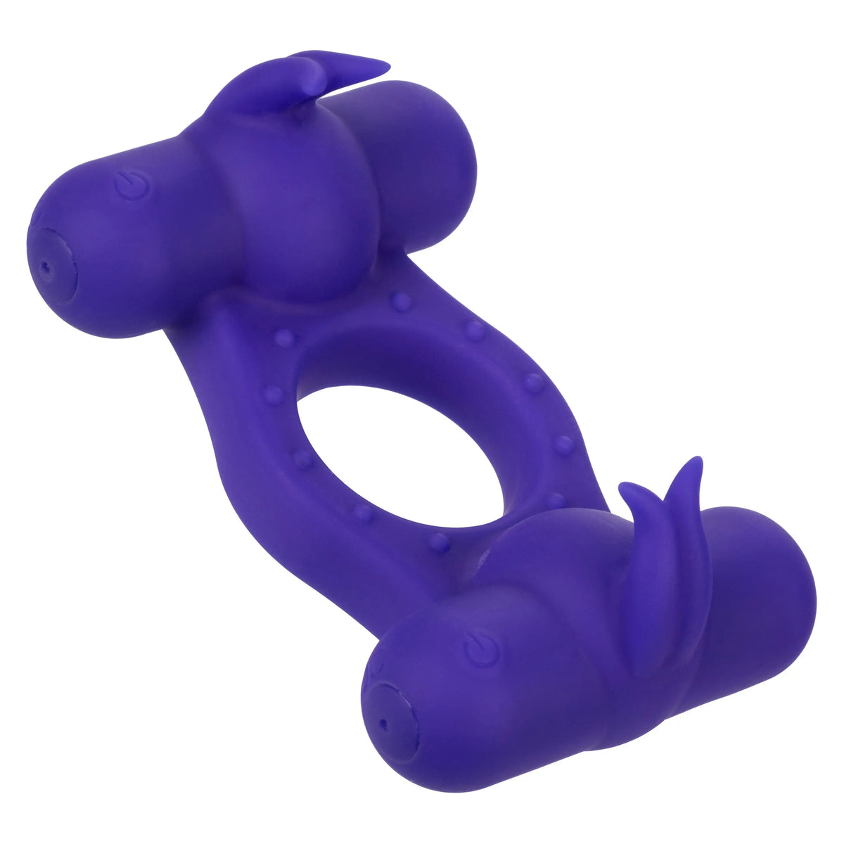 Silicone Rechargeable Triple Orgasm Enhancer - Purple – body-safe materials | Fu'Cha Exotics