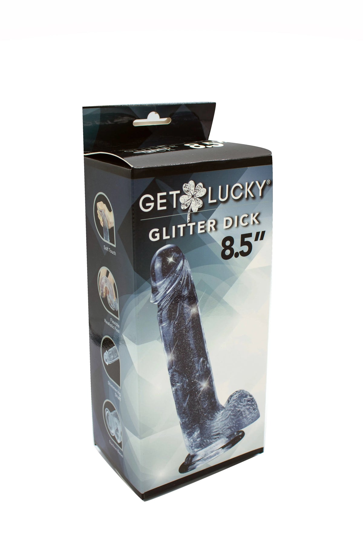 Glitter Dick 8.5" – body-safe materials | Fu'Cha Exotics