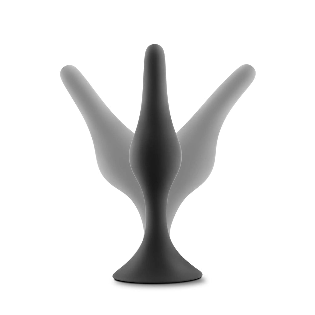 Luxe - Beginner Plug Small - Black – body-safe materials | Fu'Cha Exotics